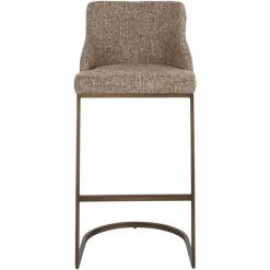 Richmond Interiors Barstoel Bolton brown tweed (Set of 2)