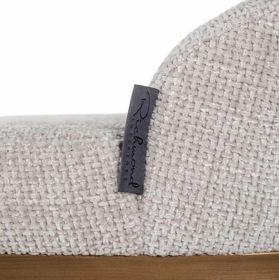 Richmond Interiors Barstoel Bolton natural renagade met geborsteld goud Hot