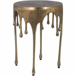 Richmond Interiors Bijzettafel Carly (Brushed Gold) New