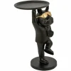 Richmond Interiors Bijzettafel Bullie Zwart/Goud Sale