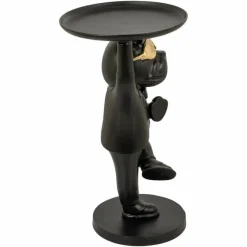 Richmond Interiors Bijzettafel Bullie Zwart/Goud Sale
