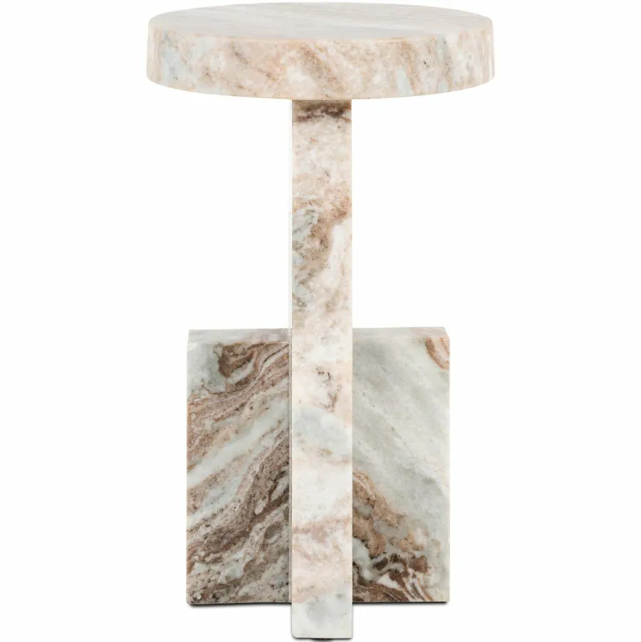 Richmond Interiors Bijzettafel Sion Blush beige