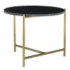 Richmond Interiors Bijzettafel Casey met marmeren top zwart