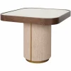 Richmond Interiors Bijzettafel Willox brown including glass Sale
