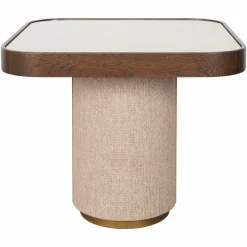Richmond Interiors Bijzettafel Willox brown including glass Sale