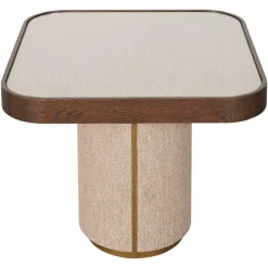 Richmond Interiors Bijzettafel Willox brown including glass Sale