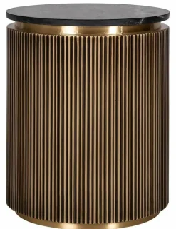 Richmond Interiors Bijzettafel Ironville 50Ø (Gold) Clearance