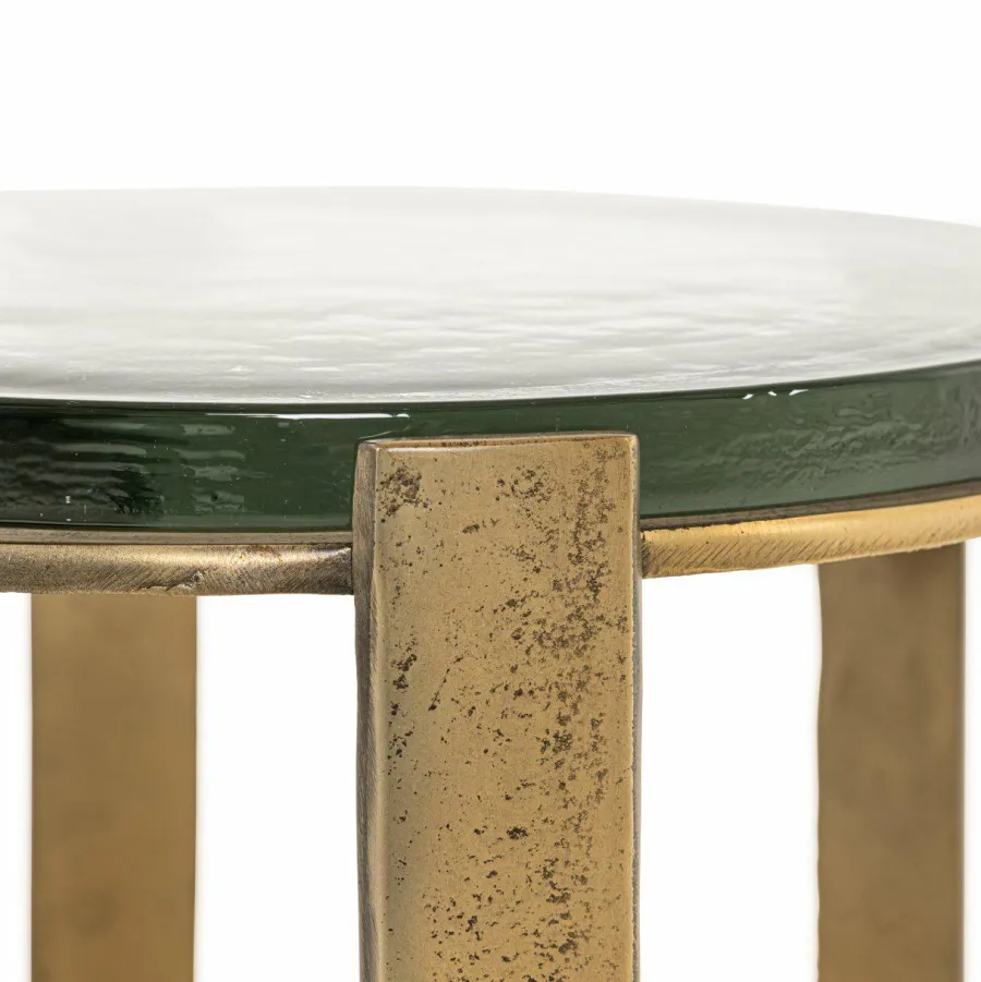 Richmond Interiors Bijzettafel Rixo goud Outlet