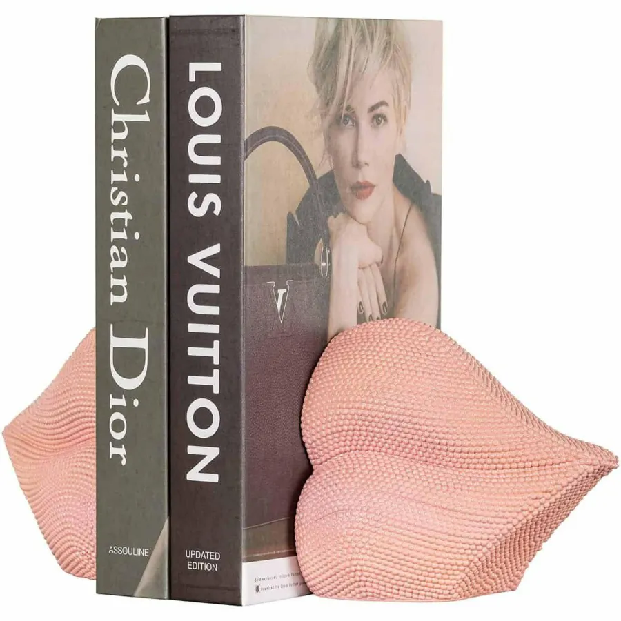 Richmond Interiors Boekenstandaard Kiss roze Pink Hot