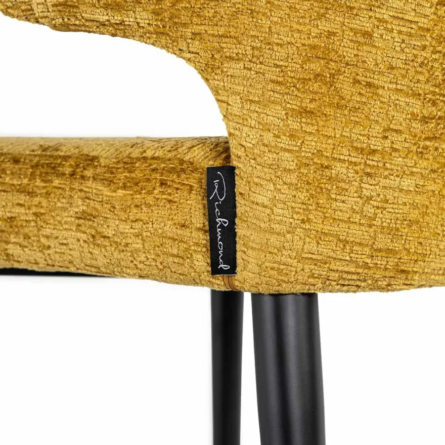Richmond Interiors Counterstoel Taylor mustard fusion New
