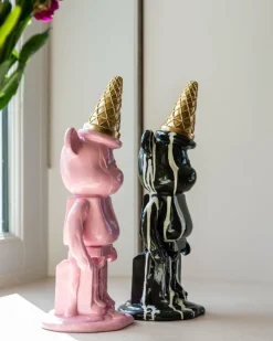 Richmond Interiors Deco object icebear zwart Discount