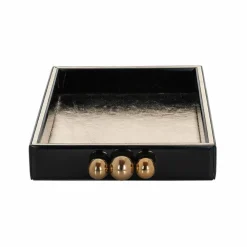 Richmond Interiors Dienblad Liv zwart goud Hot