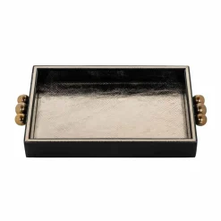 Richmond Interiors Dienblad Liv zwart goud Hot