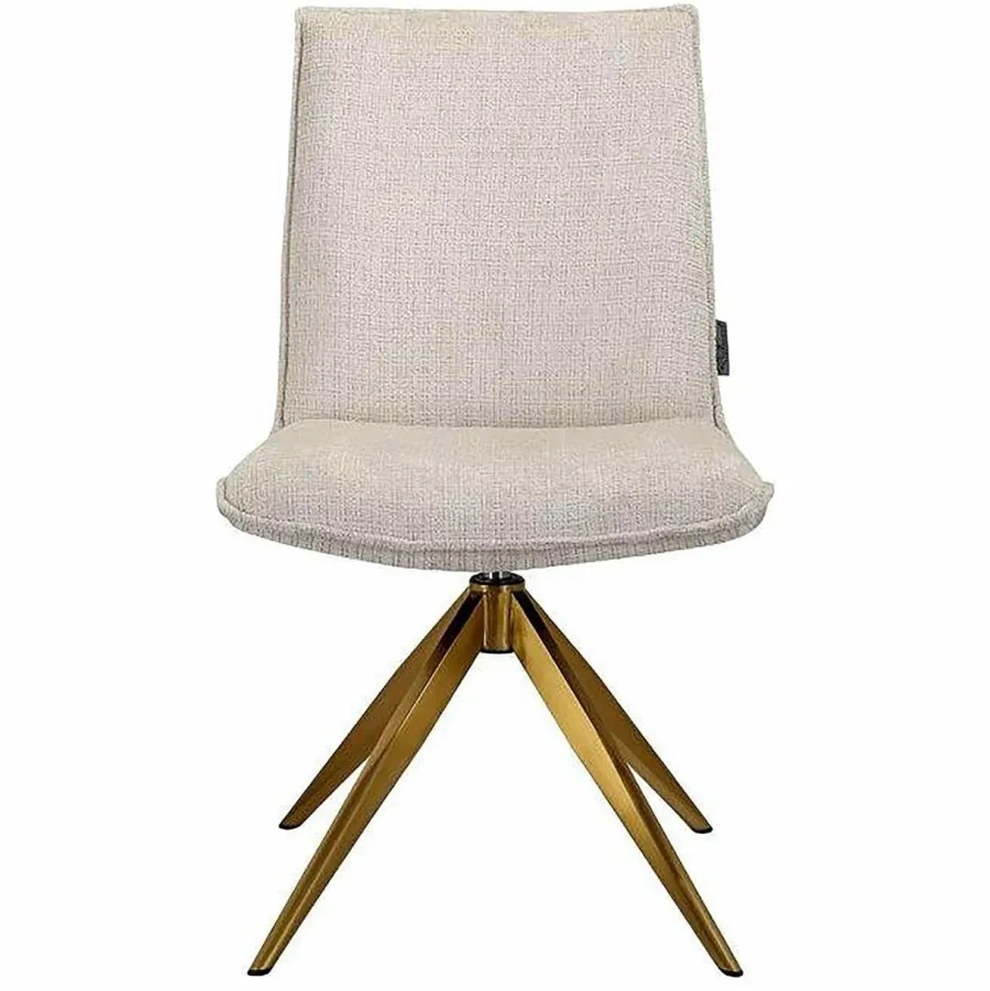 Richmond Interiors Draaistoel Dakota Niagara 902 beige chenille New