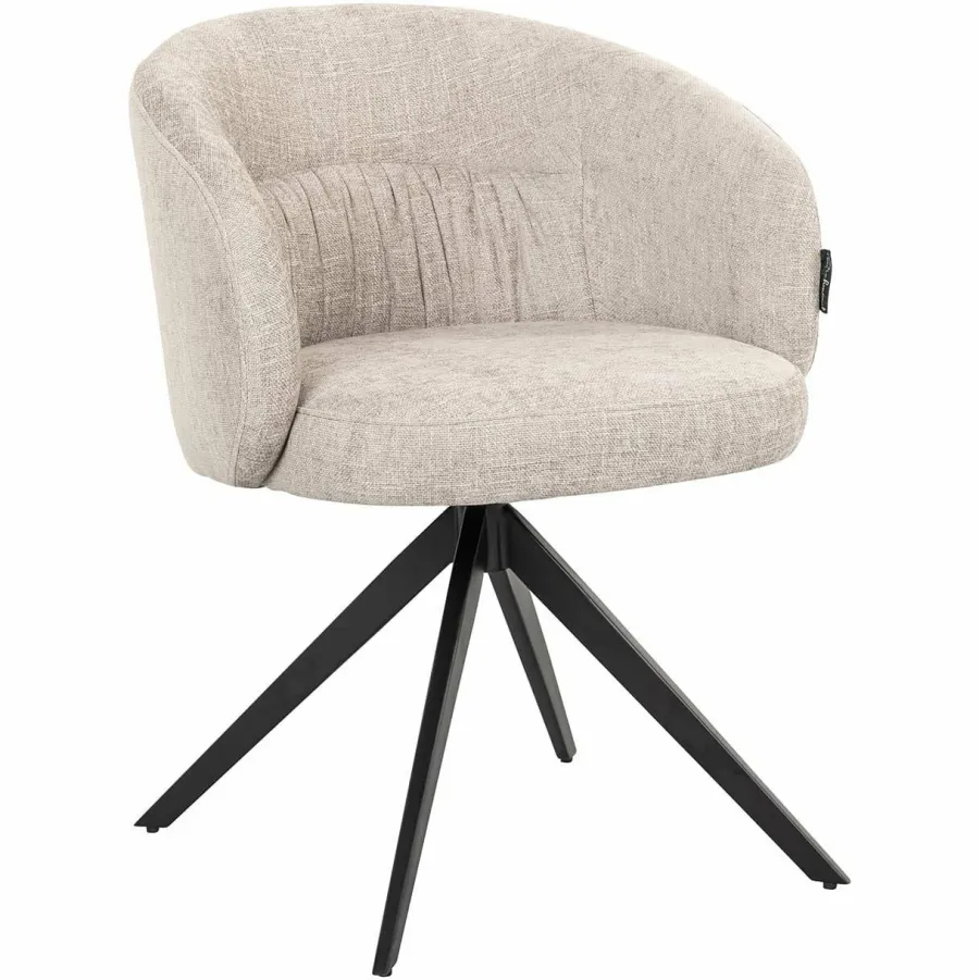 Richmond Interiors Draaifauteuil Olivia Miami 01 Natural Best