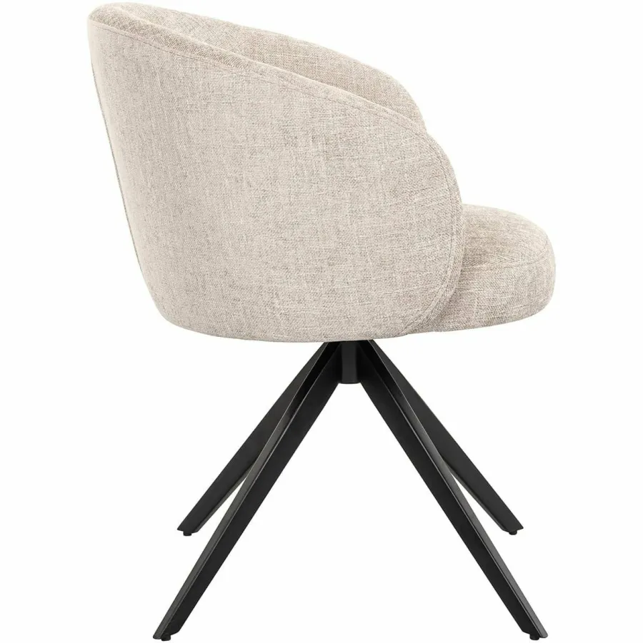 Richmond Interiors Draaifauteuil Olivia Miami 01 Natural Best