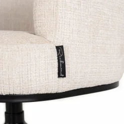 Richmond Interiors Draaistoel Cheyenne beige chenille