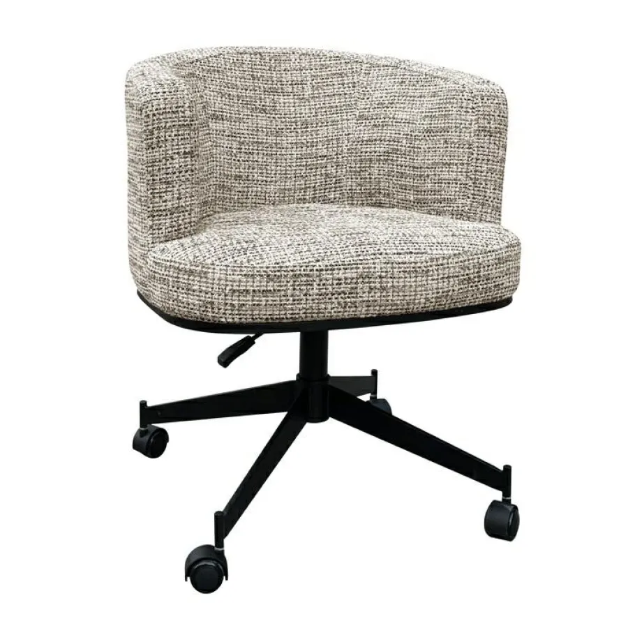 Richmond Interiors Draaistoel Rochenne met wielen Be Trendy 01 Nature Clearance