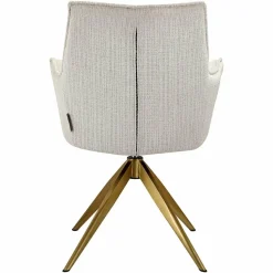 Richmond Interiors Draaistoel met arm Dakota Niagara 902 beige chenille Online