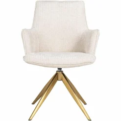 Richmond Interiors Draaistoel met arm Dakota Niagara 902 beige chenille Online