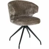 Richmond Interiors Draaistoel Milly Niagara 104 Stone Chenille Hot