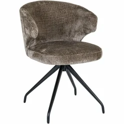 Richmond Interiors Draaistoel Milly Niagara 104 Stone Chenille Hot