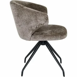 Richmond Interiors Draaistoel Milly Niagara 104 Stone Chenille Hot