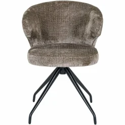 Richmond Interiors Draaistoel Milly Niagara 104 Stone Chenille Hot