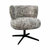 Richmond Interiors Draaistoel Alexis Bruin omara Outlet