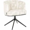 Richmond Interiors Draaifauteuil Cheyenne Beige graffic Discount