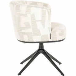 Richmond Interiors Draaifauteuil Cheyenne Beige graffic Discount