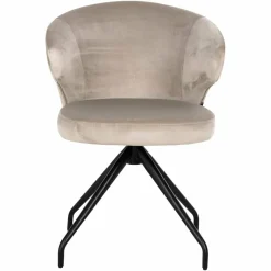 Richmond Interiors Draaistoel Milly khaki velvet Fusion cream 02 Discount