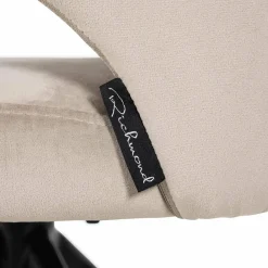 Richmond Interiors Draaistoel Milly khaki velvet Fusion cream 02 Discount