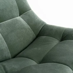 Richmond Interiors Draaifauteuil Richelle Jade Velvet (Genova 504 Jade)