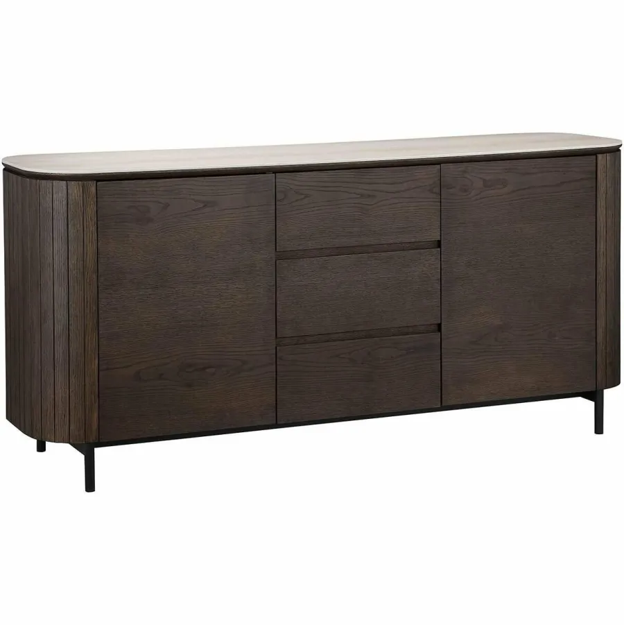 Richmond Interiors Dressoir Ritz 2-deurs 3-laden Bruin