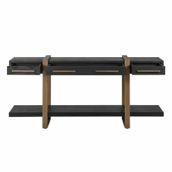 Richmond Interiors Dressoir Cambon 3-laden (Dark coffee) Hot