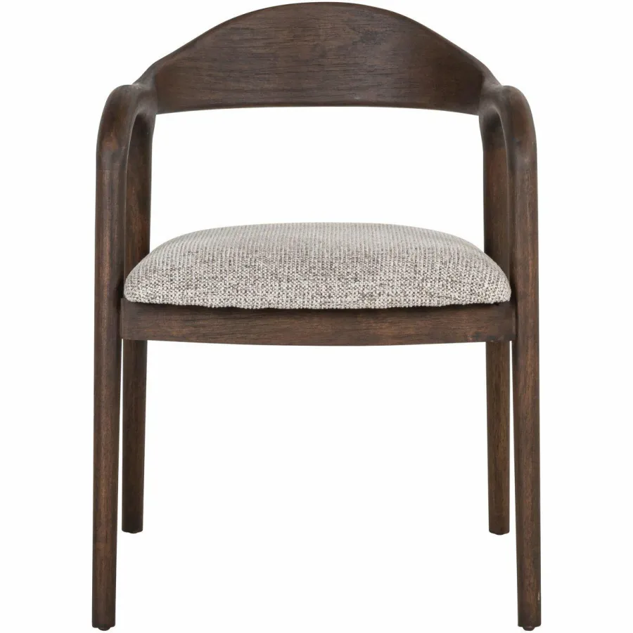 Richmond Interiors Eetkamerstoel Mihara mocca fancy Outlet