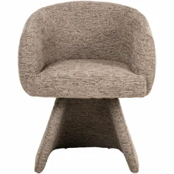 Richmond Interiors Eetkamerstoel Quiriro mocca linear swivel Best