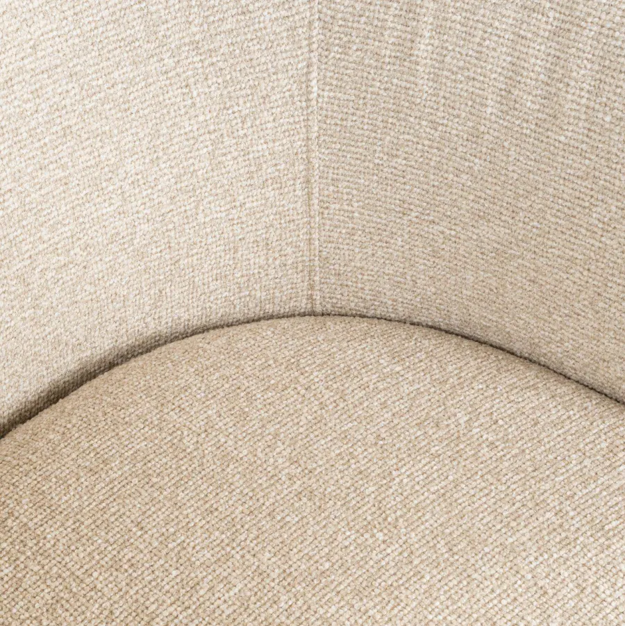 Richmond Interiors Eetkamerstoel Quiriro biscotti swivel Clearance