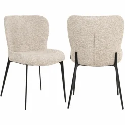 Richmond Interiors Eetkamerstoel Sergio natural linear Hot