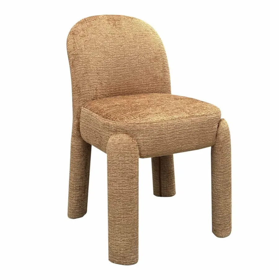 Richmond Interiors Eetkamerstoel Brandi set van 2 Fusion cognac 28 Hot