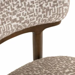 Richmond Interiors Eetkamerstoel Basker natural geo (Set of 2) Outlet