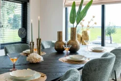 Richmond Interiors Eettafel Hayley 230 (Dark coffee) Hot