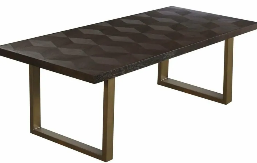 Richmond Interiors Eettafel Luxor diamant 230 bruin Online
