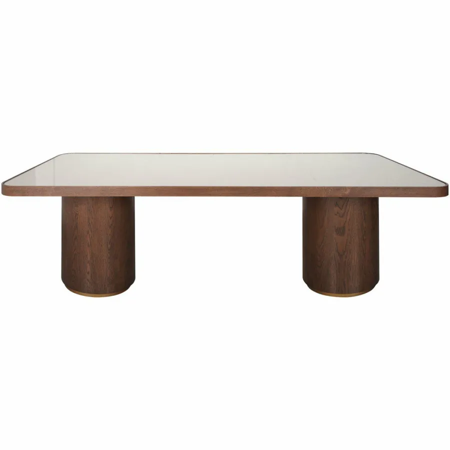 Richmond Interiors Eettafel Willox brown 235 including glass Best