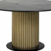 Richmond Interiors Eettafel Ironville Ø140 (Black/gold) New