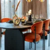 Richmond Interiors Eettafel Hudson 235 cm zwart Sale