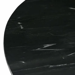 Richmond Interiors Eettafel Collada 130Ø zwart goud Best