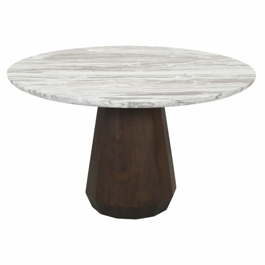 Richmond Interiors Eettafel Oberoy Blush beige 130Ø Discount