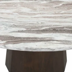Richmond Interiors Eettafel Oberoy Blush beige 130Ø Discount